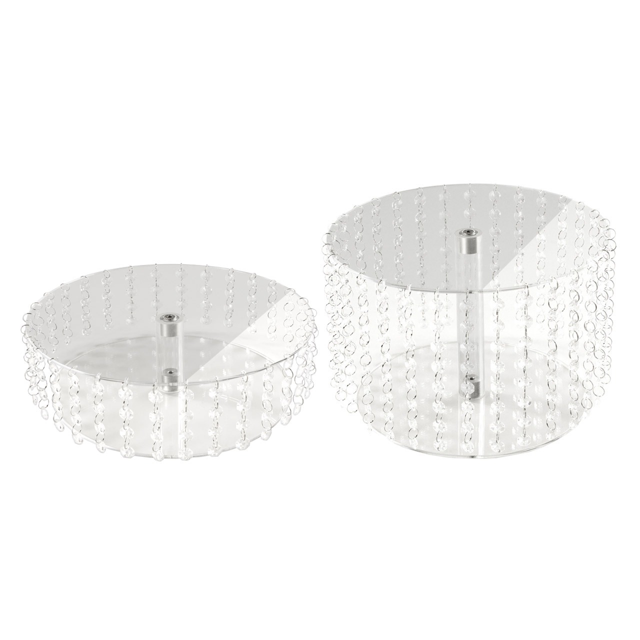 Tortenstander Rund Tortenetagere Aluminium 3 Etagen